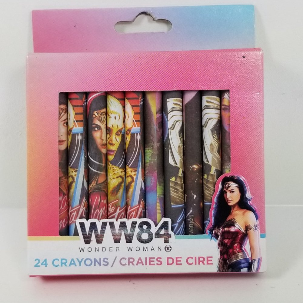 Wonder Woman 84 24 pack of crayons
